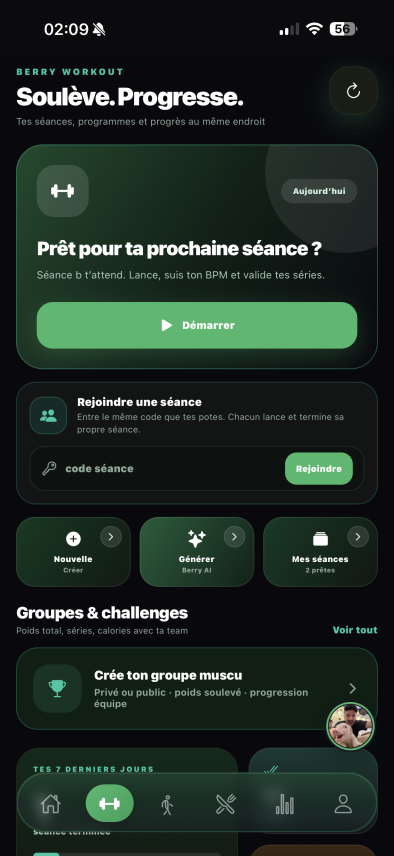 Berry Workout